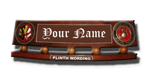 air force desk nameplate